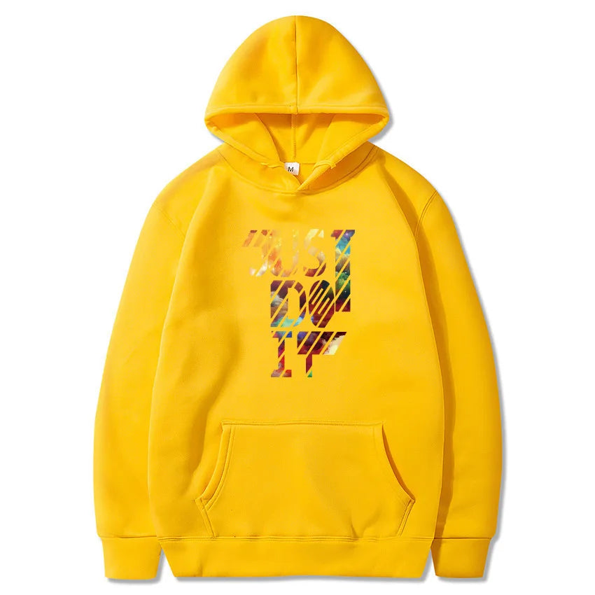 KTX-456787 Custom Men's Sweatshirt Hoodie Autumn and Winter Padded Trend Printed Pullover Men's Fashion Casual Sports Sweatshirt