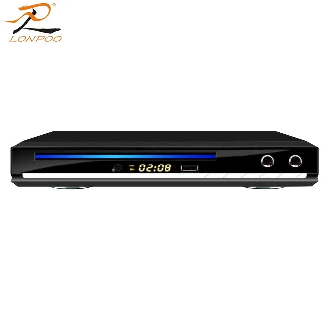 KTX-452307 Compact HD 1080p Home DVD Player with USB Port for Enhanced Viewing Experience