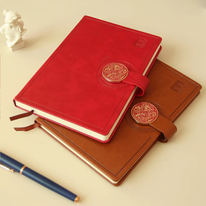 KTX-670099 Customizable A5 Portable Notebook with 200 Pages for School and Business Use