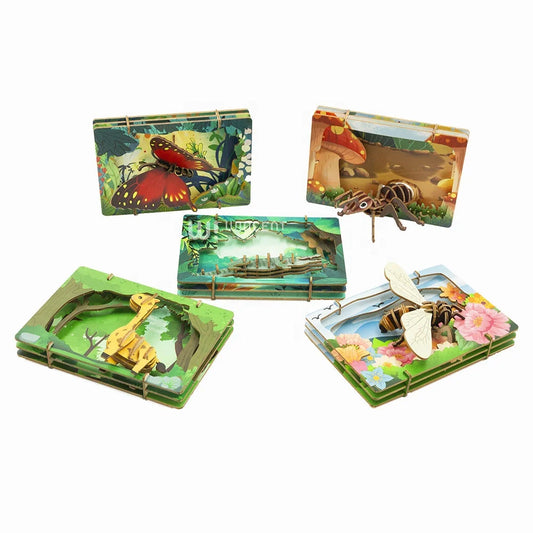 KTX-235219 Eco-Friendly Unique 3D Wooden Puzzle for Kids - Engaging Educational Toy