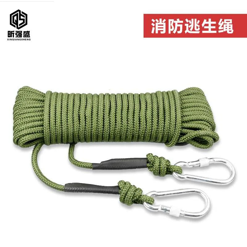 KTX-437011 Outdoor Climbing Rope - Durable 8mm, 10mm, 12mm Safety Options