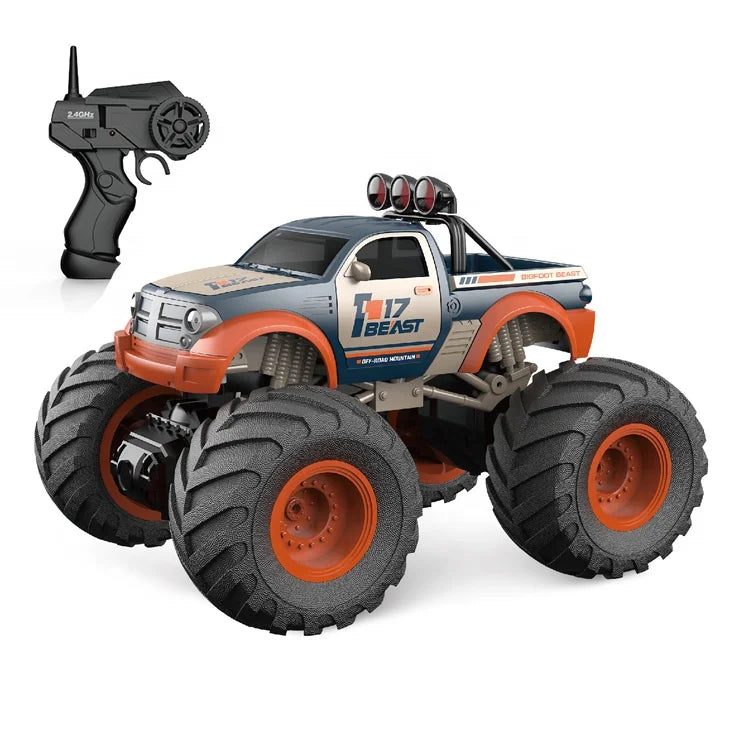KTX-278419 1/18 Scale 2.4G 4Ch 4X4 RC Car with Super Wheels - Ready-to-Use Electric Vehicle for Indoor/Outdoor Fun