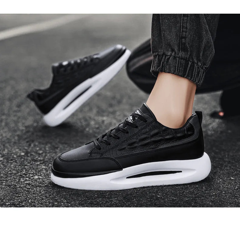 KTX-262483 JSYWD-270 Men's Casual Sports Running Shoes Trendy Loafers with Breathable Mesh Lining Soft Comfortable Sole for Spring Season