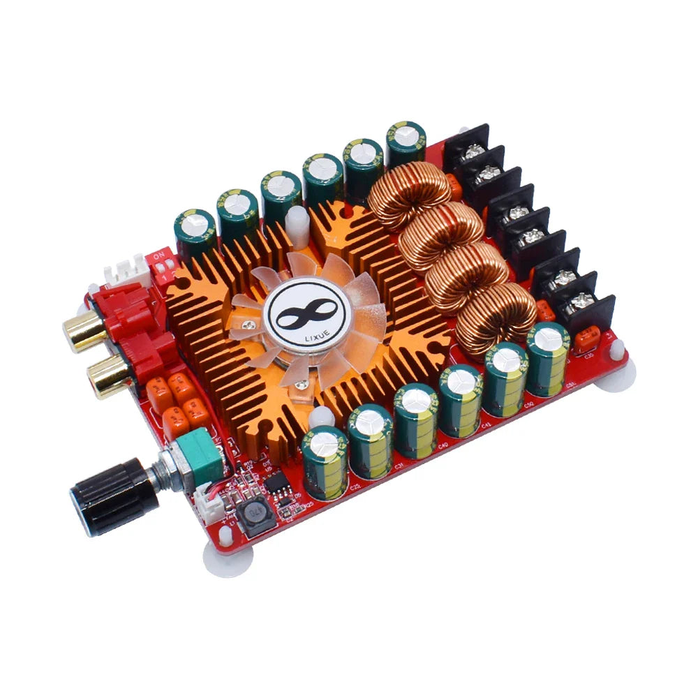 KTX-448851 TDA7498E Dual Channel Audio Amplifier Board, 2X160W and BTL Mode 1X220W for Car and Computer
