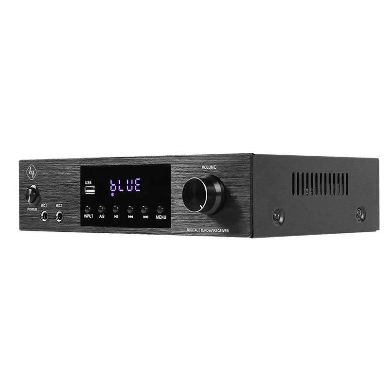 KTX-991251 High Power HD AV Receiver Karaoke Amplifier KTV-200 with A/B/A+B Functionality