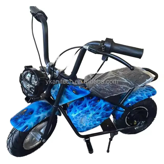 KTX-322451 350W 36V Mini Electric Motorcycle for Kids, 2-Wheel Off-Road Bike with Headlights, Max Speed 40km/h, 70kg Load Capacity