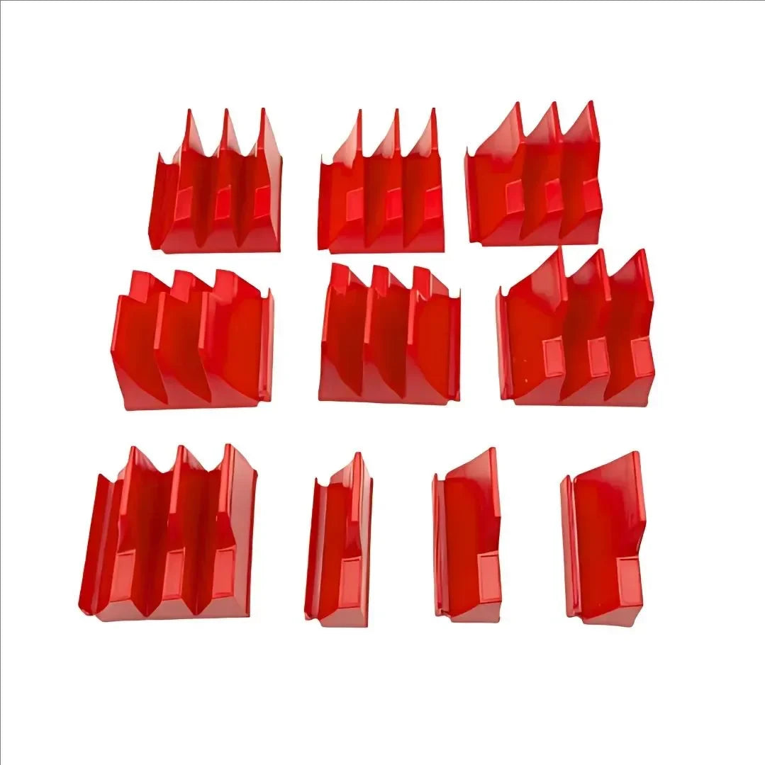 KTX-067667 48-Piece Magnetic Wrench Organizer Set for Tool Box Drawer Storage and Organisation