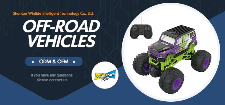 KTX-147347 1:16 Scale 4WD Electric Remote Control Off-Road Vehicle for Kids, 25M Range, Indoor/Outdoor Use