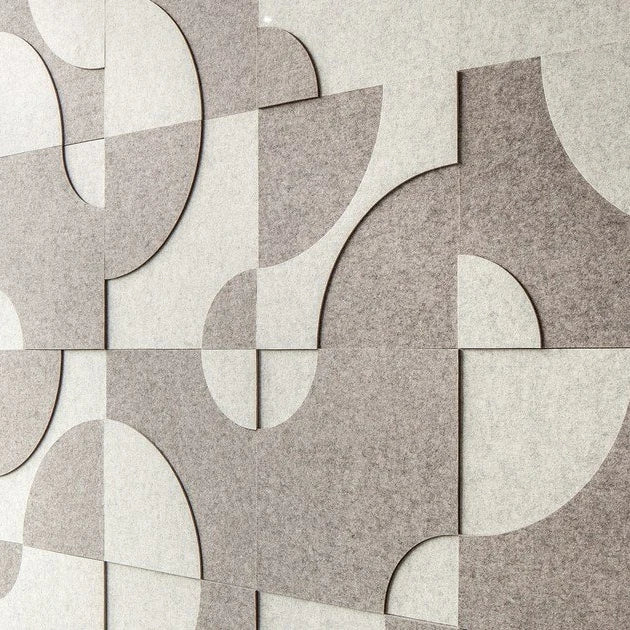 KTX-032595 Acoustic Polyester Fiber Wall Panel for Interior Decoration