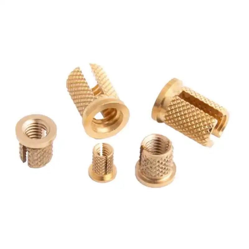 KTX-968211 Brass Press-Fit Threaded Insert Nut for Plastic Applications