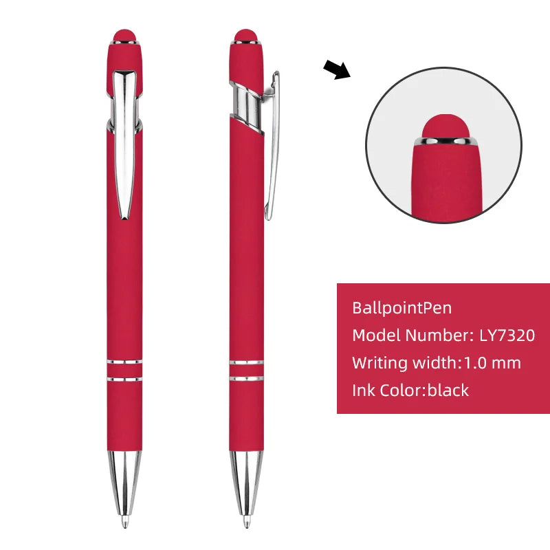 KTX-224851 Customisable Multi-Colour Ballpoint Pens with Plastic and Metal Design