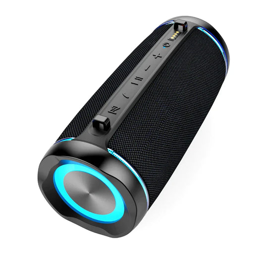 KTX-512723 Portable Wireless Outdoor Subwoofer Sound Bar with Dual Heavy Bass Radiators and IPX7 Waterproofing