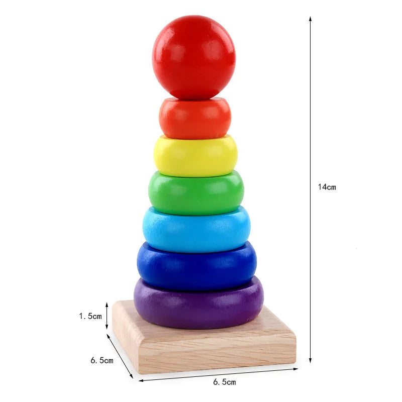 KTX-006675 Montessori Wooden Animal Math Clock and Musical Instrument Educational Toy Set for Kids
