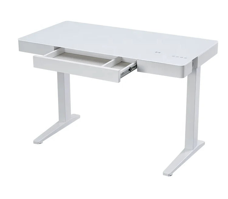 KTX-153299 Adjustable Standing Desk with USB Charging Port for Home Office Use