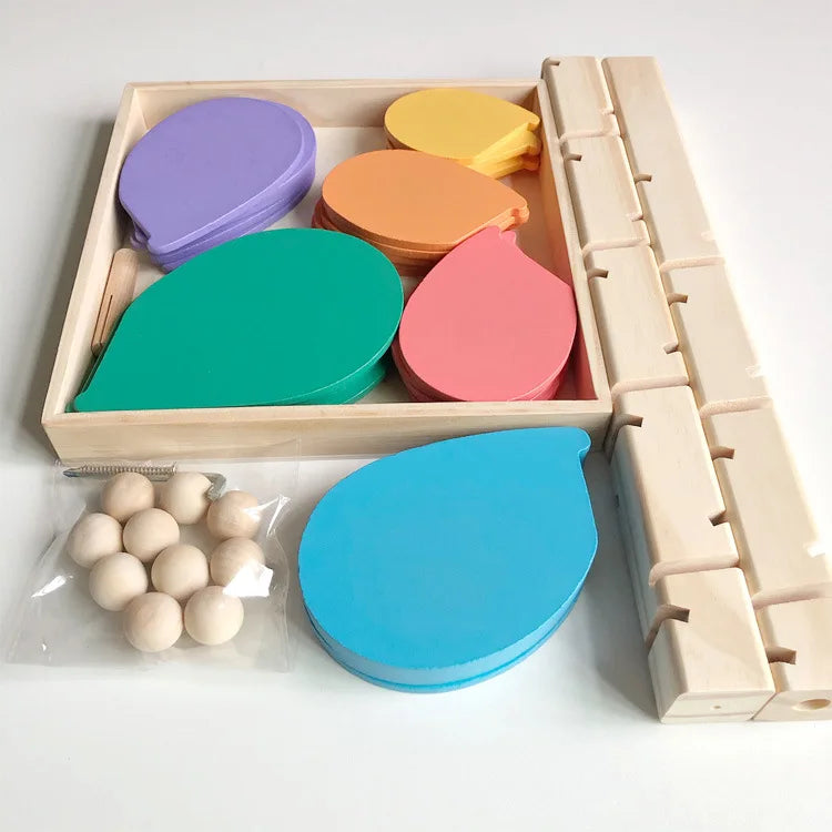KTX-557139 Interactive Musical Tree Assembly Kit for Kids - Educational Rainbow Ball Run Track Toy