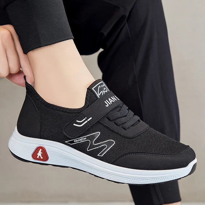 KTX-607123 B-K158 Mens Athletic Walking slip on Tennis Sneakers Wholesale Soft and for Man Sock Shoes