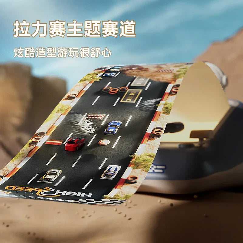 KTX-714387 3D Racing Adventure Obstacle Avoidance Game Machine for Kids with Music and Immersive Experience