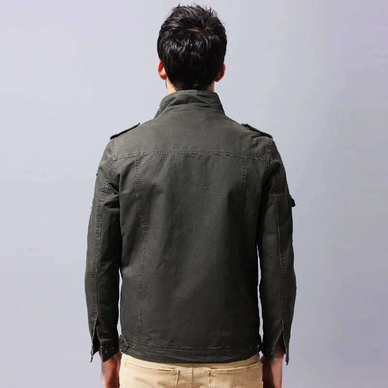 KTX-931347 Men's Winter Jacket Thick Outdoor Clothing Sports Moto Jacket With Zipper Closure Men's Coats