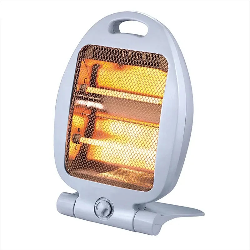 KTX-308563 Compact Electric Quartz Heater with Folding Design and Two Heat Settings