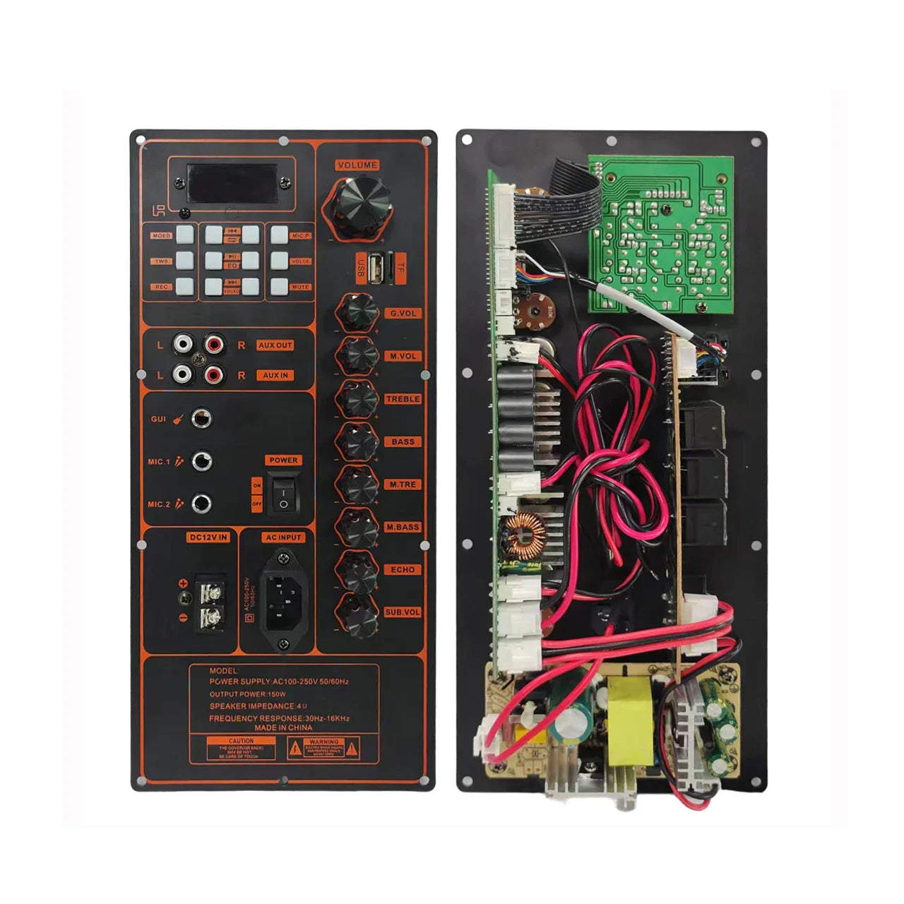 KTX-287955 USB TF Card Class D Active Amplifier Module for Speakers