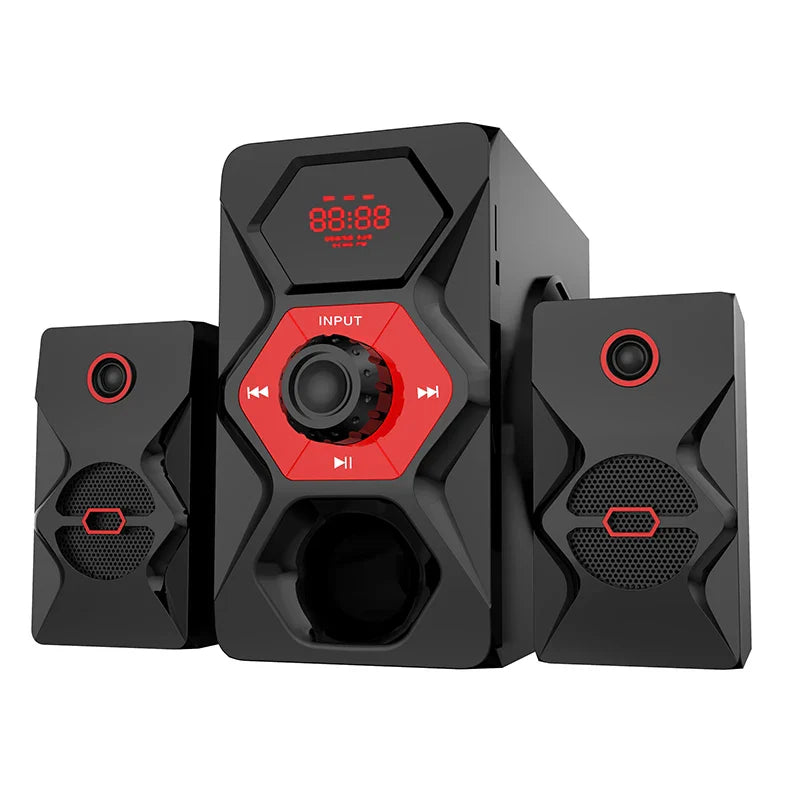KTX-548947 50W 5.25 Inch Subwoofer Speaker with USB, FM, Remote Control and Bluetooth