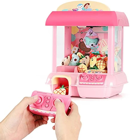 KTX-245651 Mini Claw Machine Toy with Plush Toys for Kids - Fun Crane Game for Ages 5 and Up