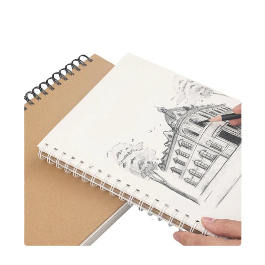 KTX-818131 Pocket-Sized Spiral Notebooks - 5 Pack with 180 Ruled Pages for Writing and Drawing