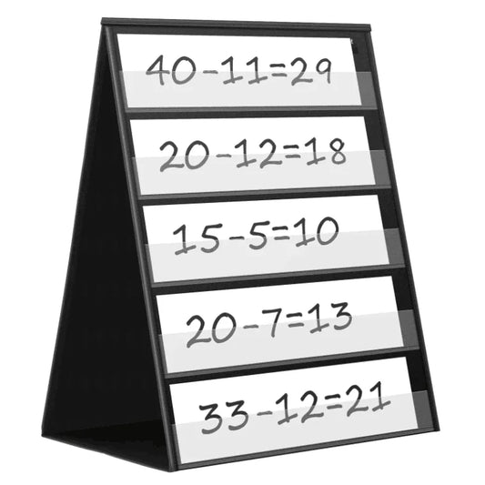 KTX-875603 Classroom Tabletop Pocket Chart for Kids – Essential Back to School Supplies