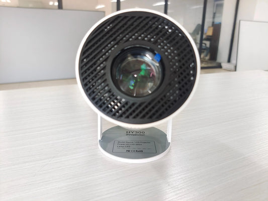 KTX-122323 Portable Mini Projector with 720p Resolution, Android 11, and Wi-Fi for Streaming Movies and Videos
