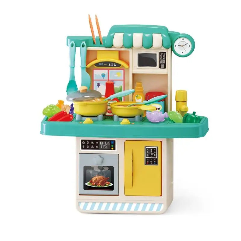 KTX-700883 Deluxe Kitchen Play Set for Children - Interactive Role Play Cooking Toy