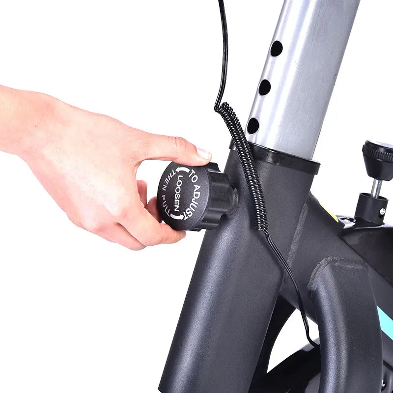 KTX-649427 Professional Stationary Spinning Exercise Bike with Adjustable Resistance and Ergonomic Design