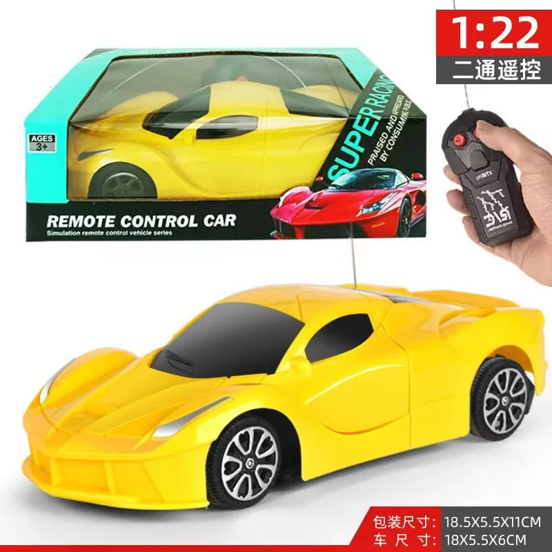 KTX-305363 Five-Way Transforming Robot Remote Control Car - High-Speed Stunt Action for Kids