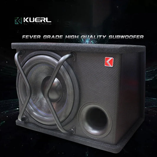 KTX-204307 12-Inch Active Subwoofer for Car Audio Systems - 12V Automotive Speaker