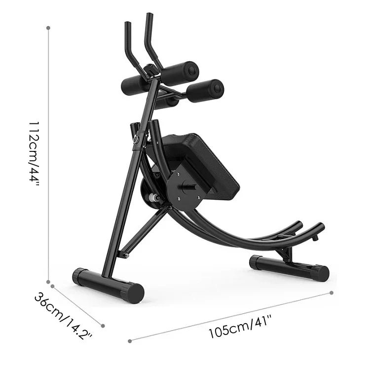 KTX-714963 Adjustable Fitness Bench with Foldable Design and Abdominal Roller Machine