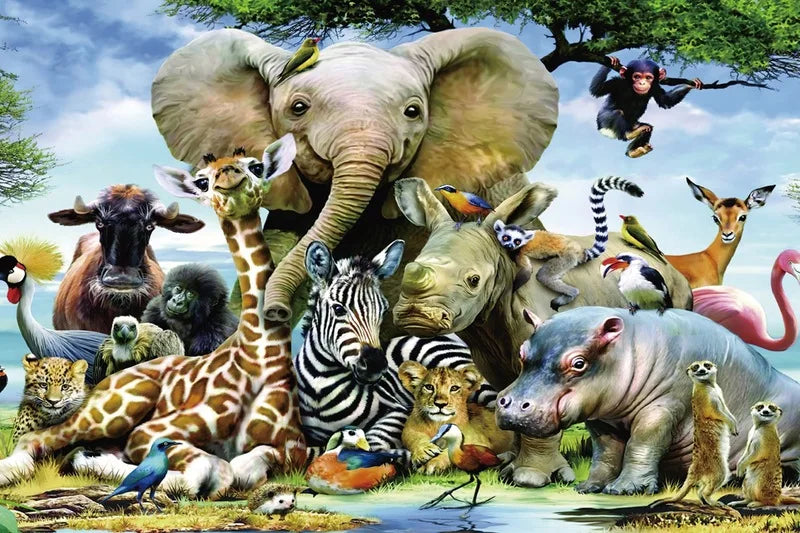 KTX-514323 Custom 1000 Piece Jigsaw Puzzle Featuring Famous Painting Scenery for Educational Decompression Activities