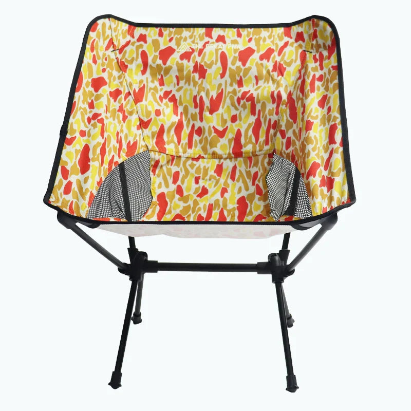 KTX-585043 Portable 7075 Aluminum Folding Moon Chair for Outdoor Activities, Includes Carry Bag