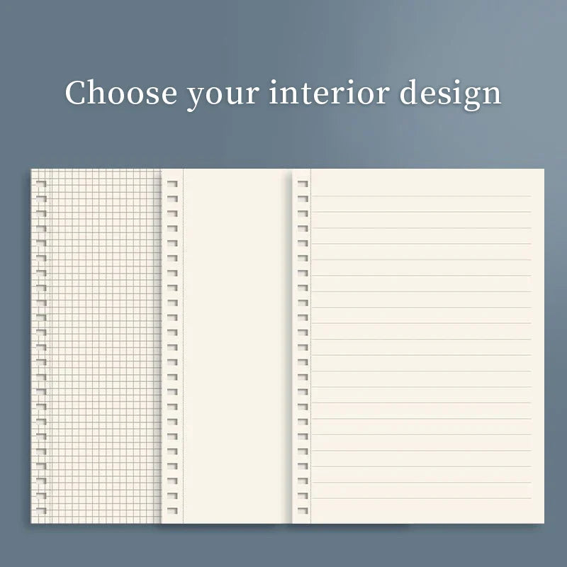 KTX-574099 Custom Spiral Notebook for Students - A4, A5, B5 Formats, 2025 Agenda Planner