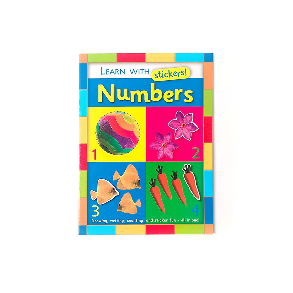 KTX-482387 Educational Colouring Book with Stickers for Children’s Learning and Creativity