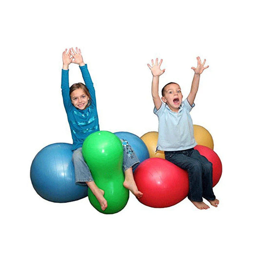 KTX-566931 Peanut Shaped Fitness Yoga Ball for Exercise and Labour Support 45x90cm in Various Colours