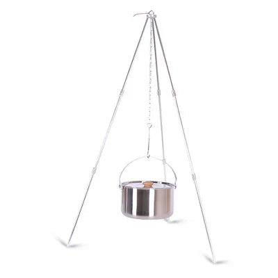 KTX-418387 Durable Aluminium Alloy Tripod Cooking Stand for Outdoor Camping and Picnics