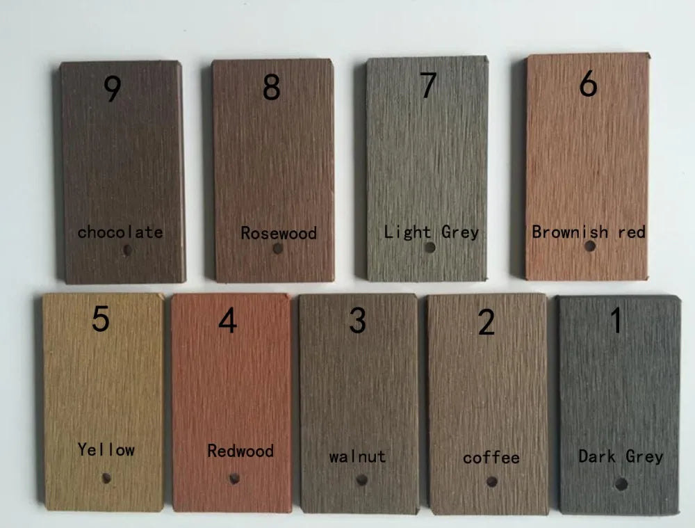KTX-431891 Waterproof Wood Plastic Composite DIY Decking Tiles - Non-slip Outdoor Flooring Solution