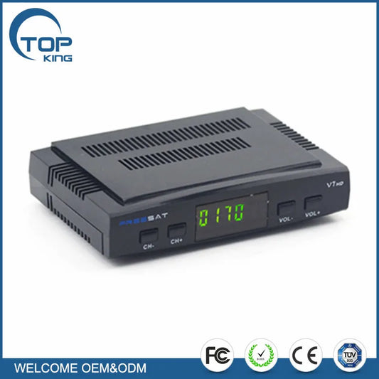 KTX-598035 Freesat V7 HD Satellite Receiver 1080P DVB-S2 with USB WiFi Support