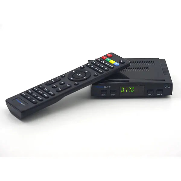 KTX-598035 Freesat V7 HD Satellite Receiver 1080P DVB-S2 with USB WiFi Support