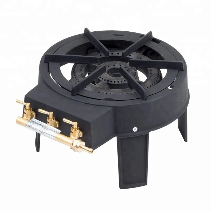 KTX-483923 Propane Cast Iron Outdoor Wok Burner ST11A with Durable High-Temperature Coating
