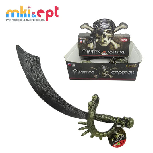 KTX-294227 Kids Plastic Play Sword Set - 2 to 7 Years - Knight Katana Style Toy Sword