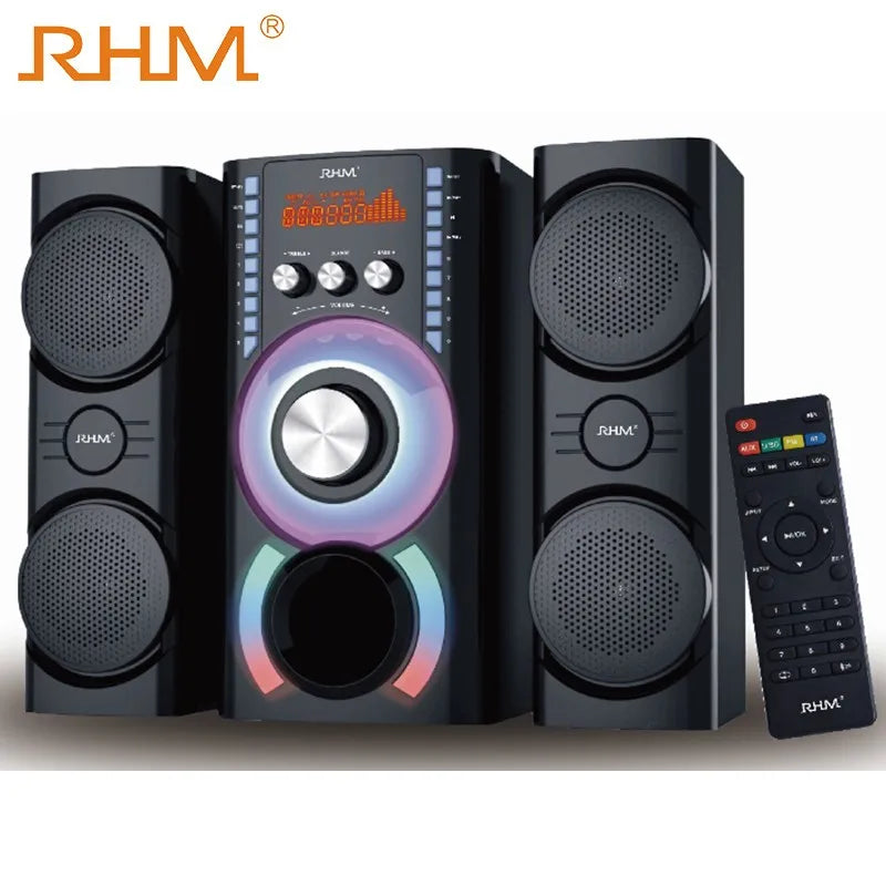 KTX-960275 2.1-Channel Home Theatre Speaker System with Subwoofer RM-9137 - 40W Power Output