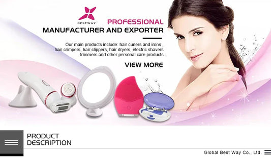 KTX-324499 Mini Size Electric Facial Hair Removal Shaver for Women with Dual Function Nose Trimmer
