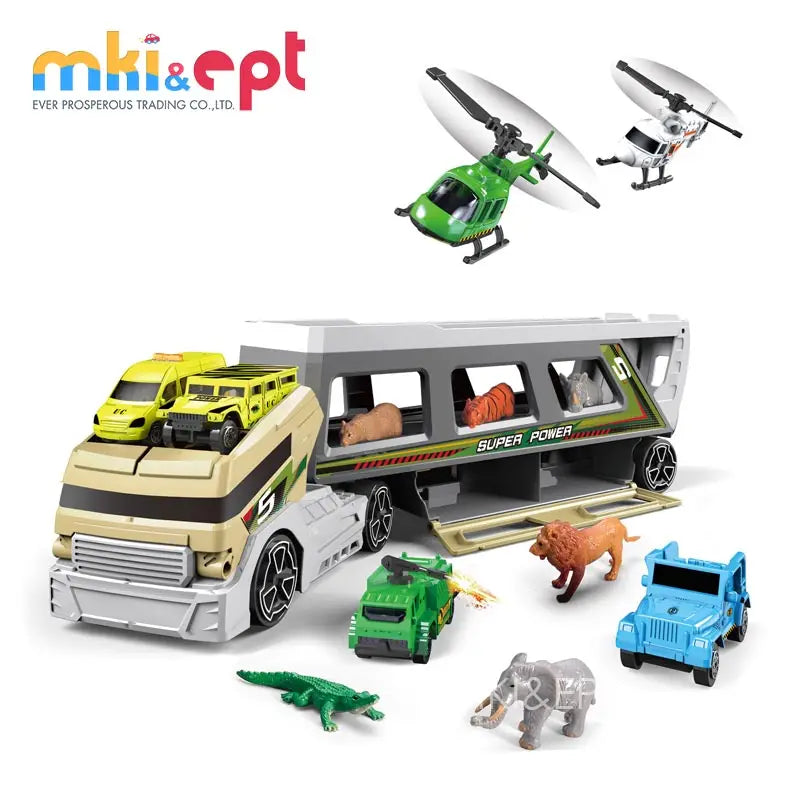 KTX-966547 Eco-Friendly Animal Toy Set for Kids - Fun Zoo Figures 11-30 CM, Ages 2-13