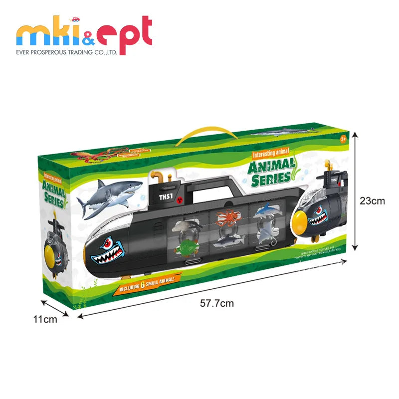 KTX-835475 High-Speed Remote Control Submarine Toy for Kids - Battery-Powered Diving Model