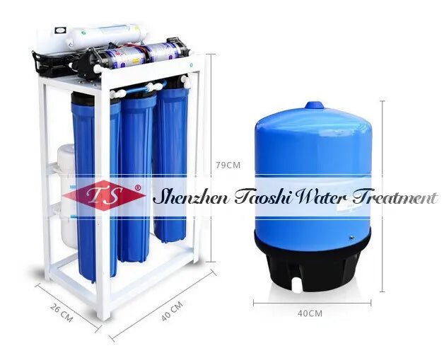 KTX-518675 5-Stage Commercial RO Water Purification System for Effective Filtration and Contaminant Removal